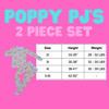 Poppy 2.0 PJ Set